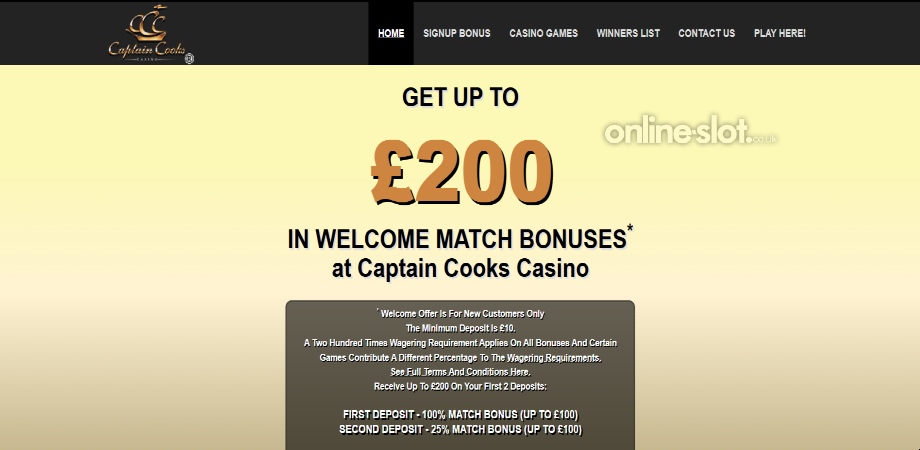 captain-cooks-casino-welcome-offer