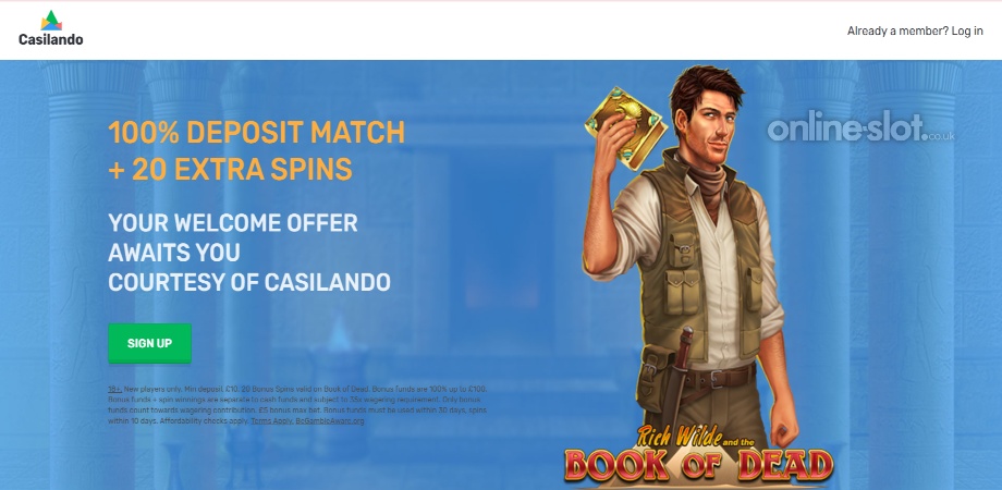 casilando-welcome-offer