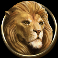 divine-fortune-black-slot-lion-symbol