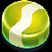 king-of-sweets-green-and-white-candy-symbol