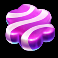 king-of-sweets-purple-and-white-candy-symbol