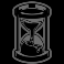 pray-for-three-slot-hourglass-symbol