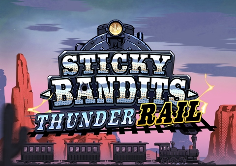 sticky-bandits-thunder-rail-slot-logo