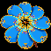 thunder-drums-leaping-lions-flower-symbol