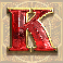 big-bucks-deluxe-tapcards-letter-k-symbol