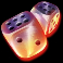 blazing-bison-gold-blitz-king-millions-slot-dice-symbol