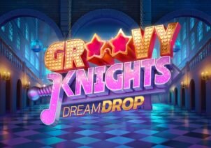 groovy-knights-dream-drop-slot-logo