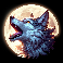 5 wild wolves wolf symbol