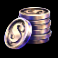 big gains slot coins symbol