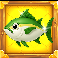 bob marlin goes deep green fish symbol