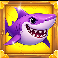 bob marlin goes deep purple fish symbol