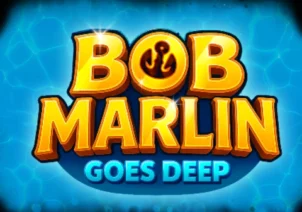 bob marlin goes deep slot logo