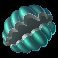fish n nudge big catch turquoise shell symbol