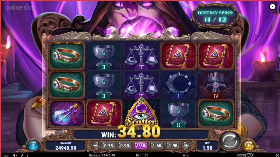lady of fortune destiny spins slot free spins