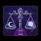 lady of fortune destiny spins slot scales symbol