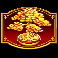 magic treasures dragon golden tree symbol