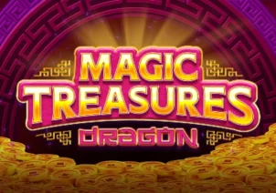 magic treasures dragon slot logo