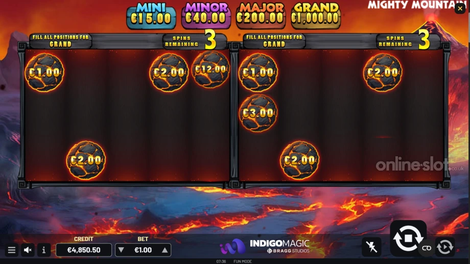 mighty mountain slot free spins