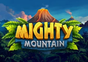 mighty mountain slot logo