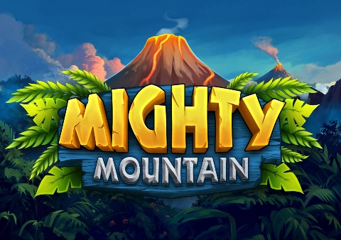 mighty mountain slot logo