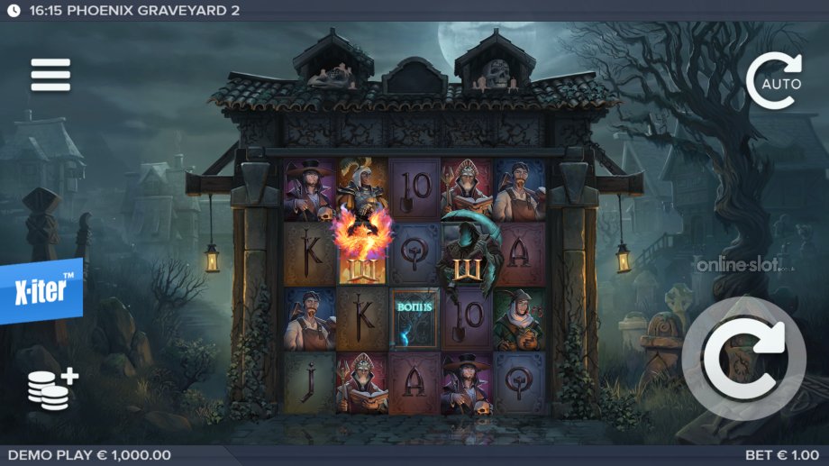 phoenix graveyard 2 slot base game