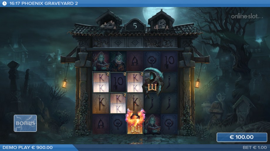 phoenix graveyard 2 slot free spins