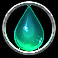 rainbow princess green gem symbol