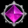 rainbow princess purple gem symbol
