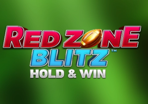 red zone blitz hold and win slot logo