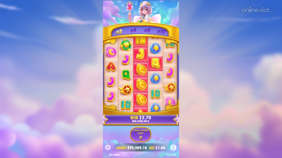 starlight wins slot free spins
