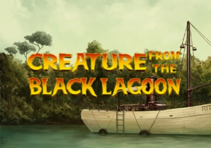 creature from the black lagoon slot logo
