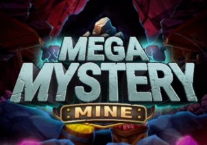 mega mystery mine slot logo