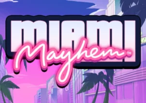miami mayhem slot logo