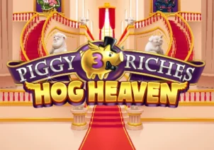 piggy riches 3 hog heaven slot logo
