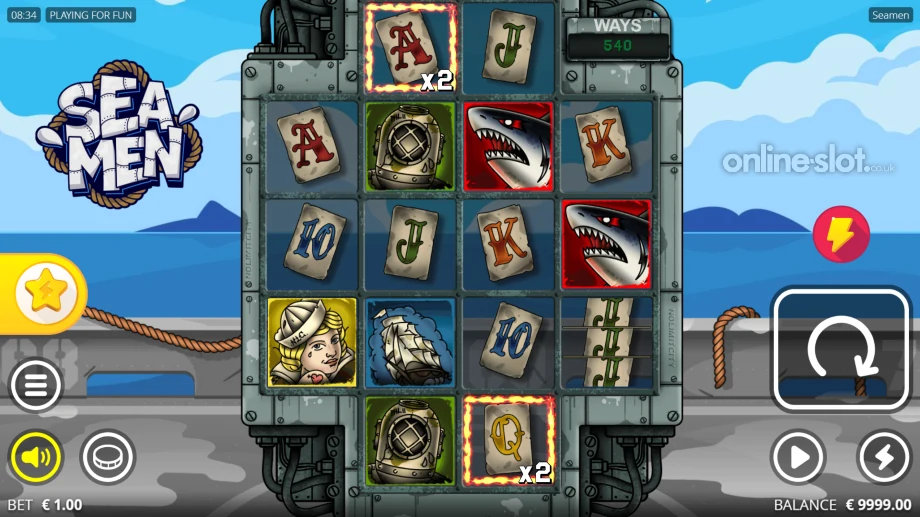 seamen slot base game