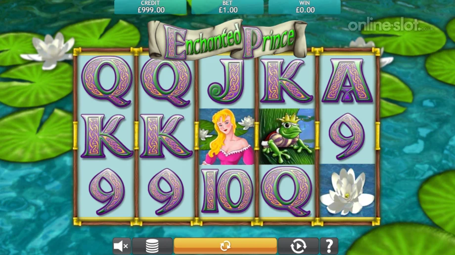 enchanted prince slot base game