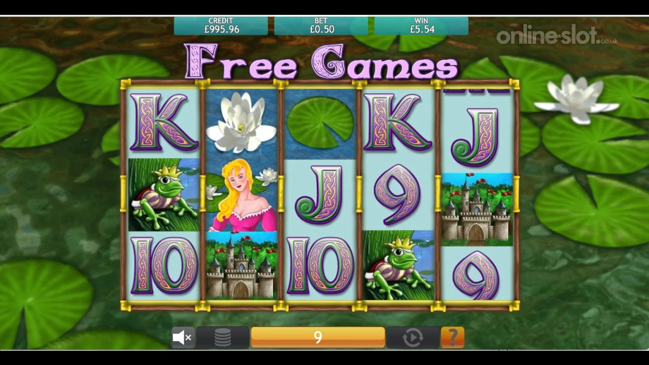 enchanted prince slot free spins