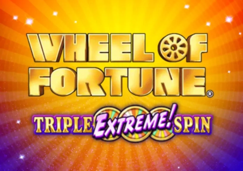 wheel of fortune triple extreme spin slot logo