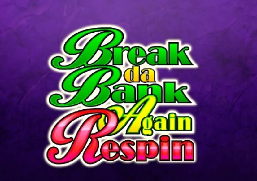 break da bank again respin slot logo