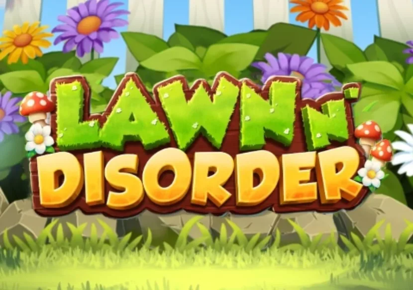 lawn n disorder slot logo