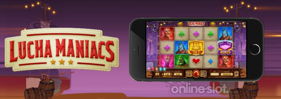 lucha maniacs mobile slot