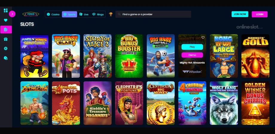 vegas mobile casino site