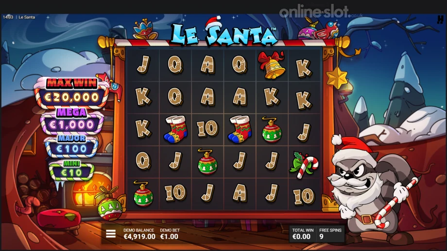 Le Santa™ Slot | Review and Demo 2025 (Hacksaw Gaming)