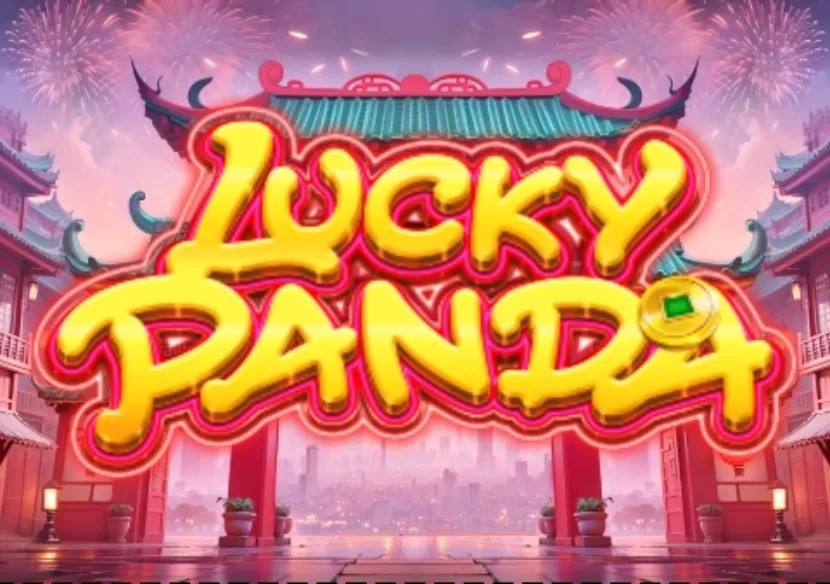 lucky panda slot logo