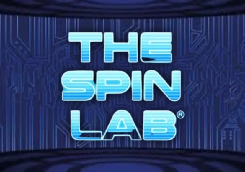 the spin lab slot logo