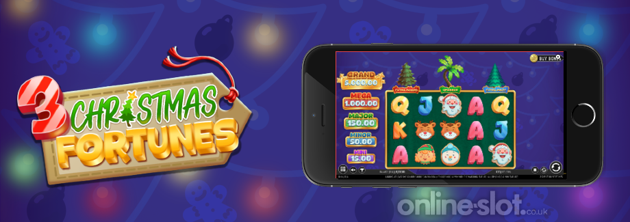 3 christmas fortunes mobile slot