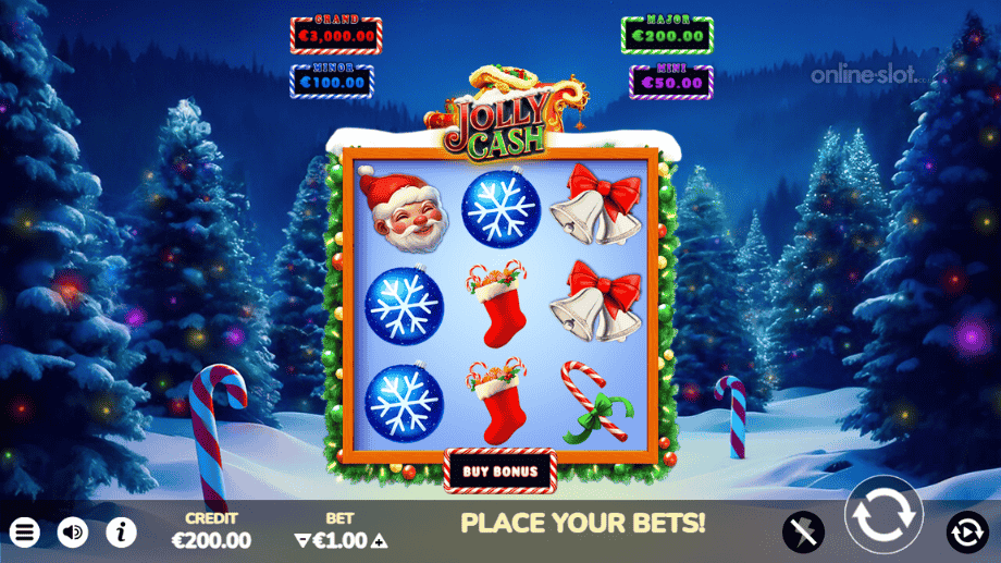 jolly cash slot base game