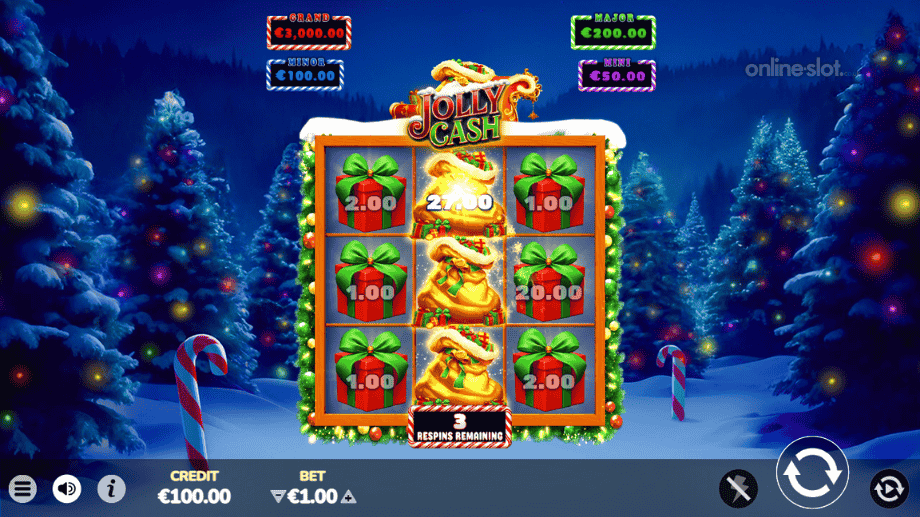 jolly cash slot respins