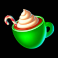 amazing link christmas boost cup of hot chocolate symbol