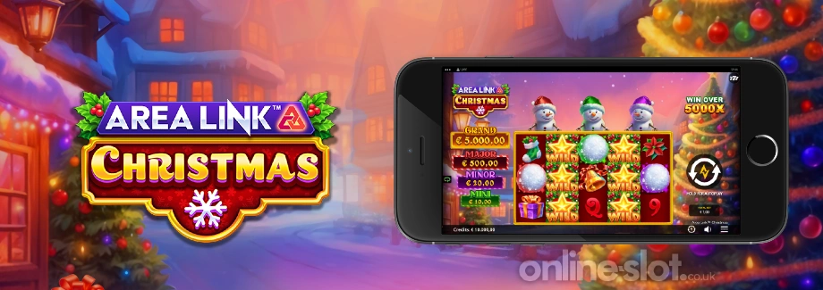 area link christmas mobile slot